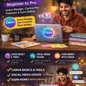 Canva Complete Course: Beginner to Advanced | Learn Design & Earn Online